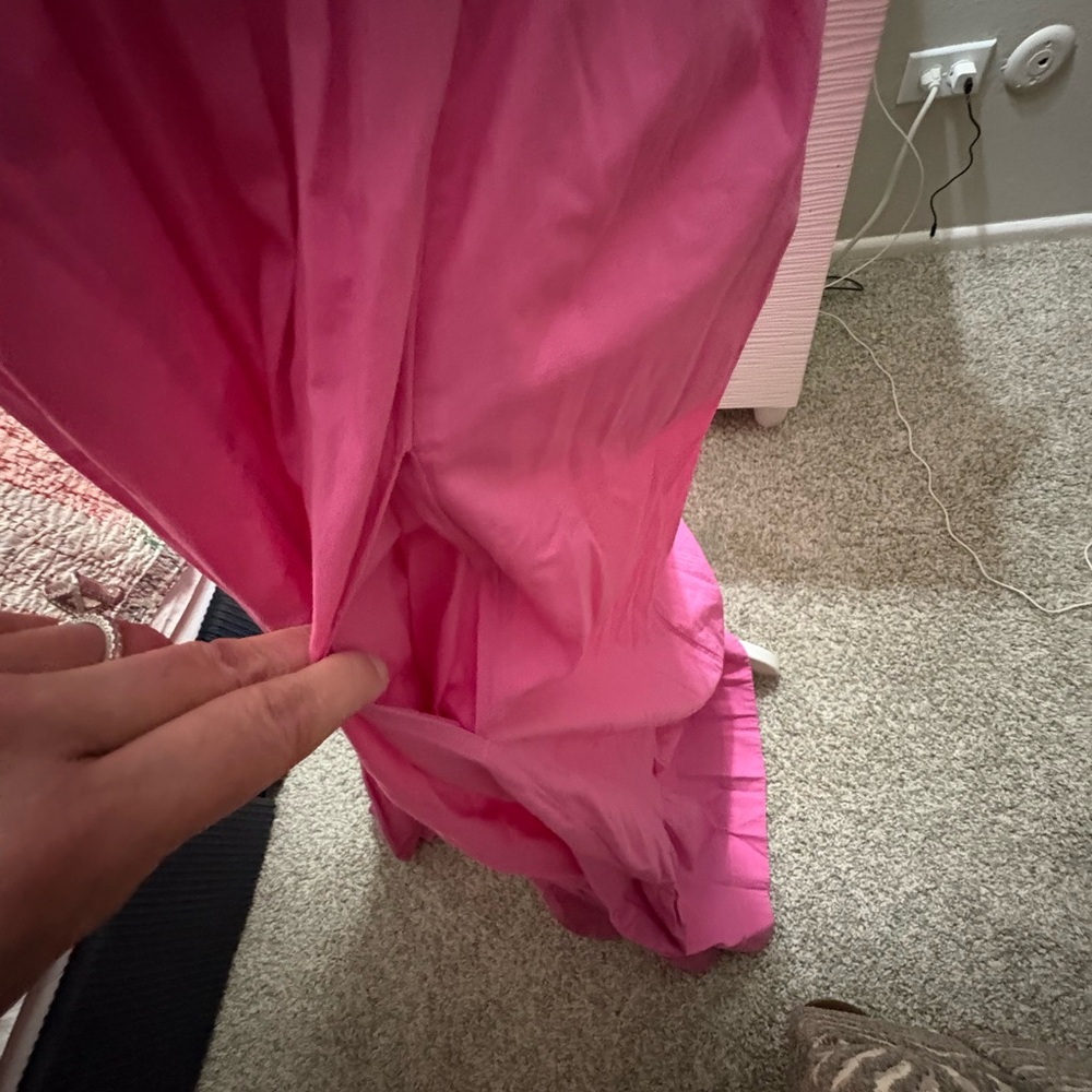 Free People Cotton Pink Maxi Dress - Picture 2 of 11